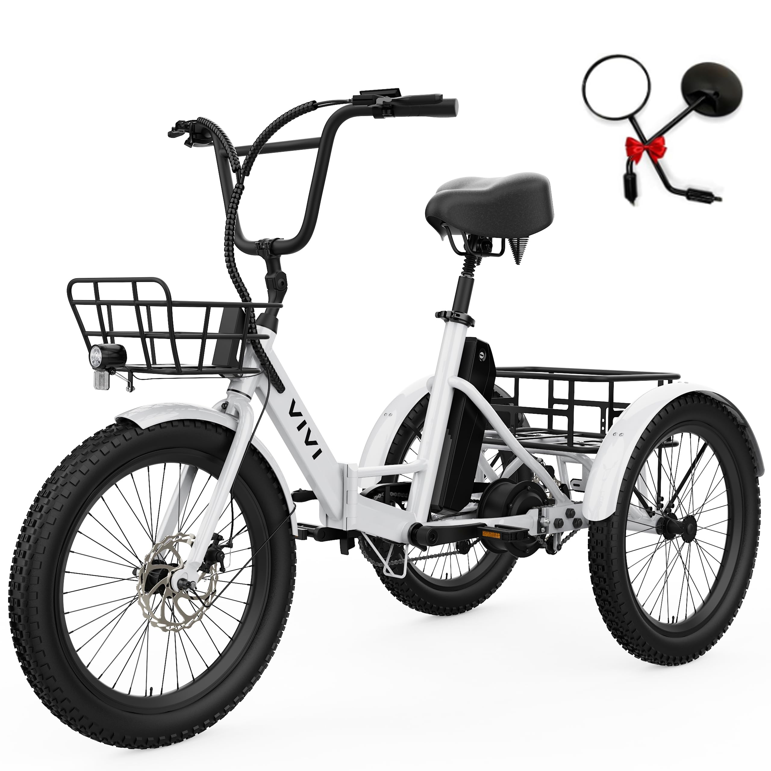 Amazon.com : Vivi Electric Bike for Adults, 750W Peak 20'' Folding
